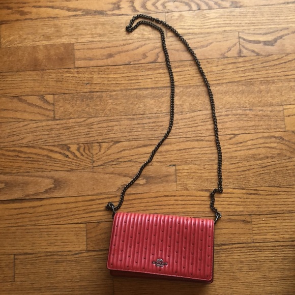 Brand new Coach lipstick red purse new without tags - Picture 2 of 8